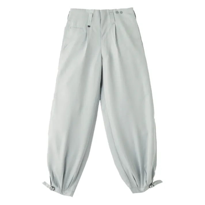 ポリ ニッカ パンツ グレー ウエスト79cm
