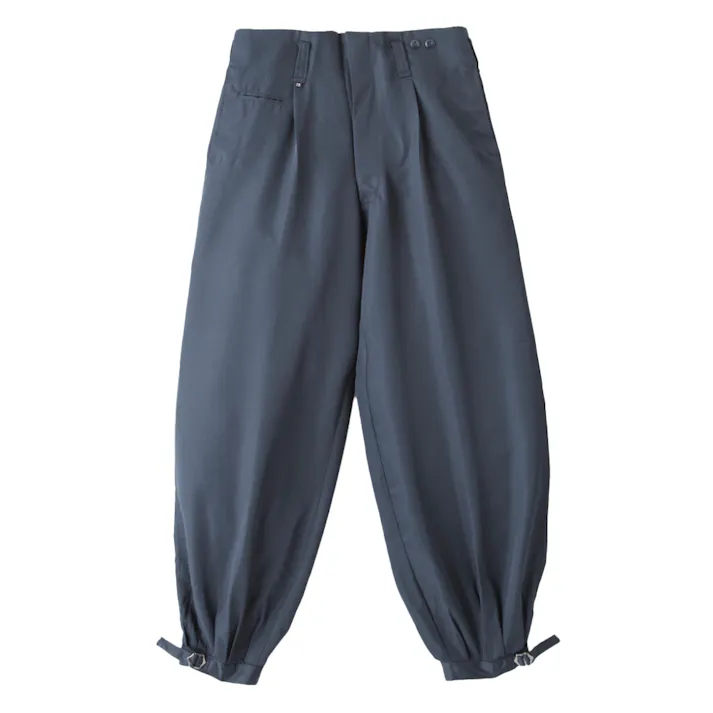 ポリ ニッカ パンツ ネイビー ウエスト95cm