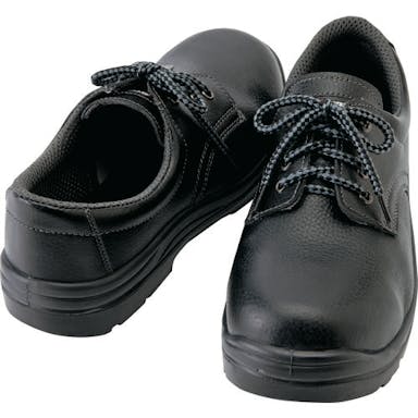 【CAINZ-DASH】アイトス セーフティシューズ　短靴ヒモタイプ　ブラック　２２．０ｃｍ AZ59811-010-22.0【別送品】