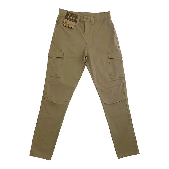 ストレッチカーゴパンツ ベージュ ウエスト79cm 22140