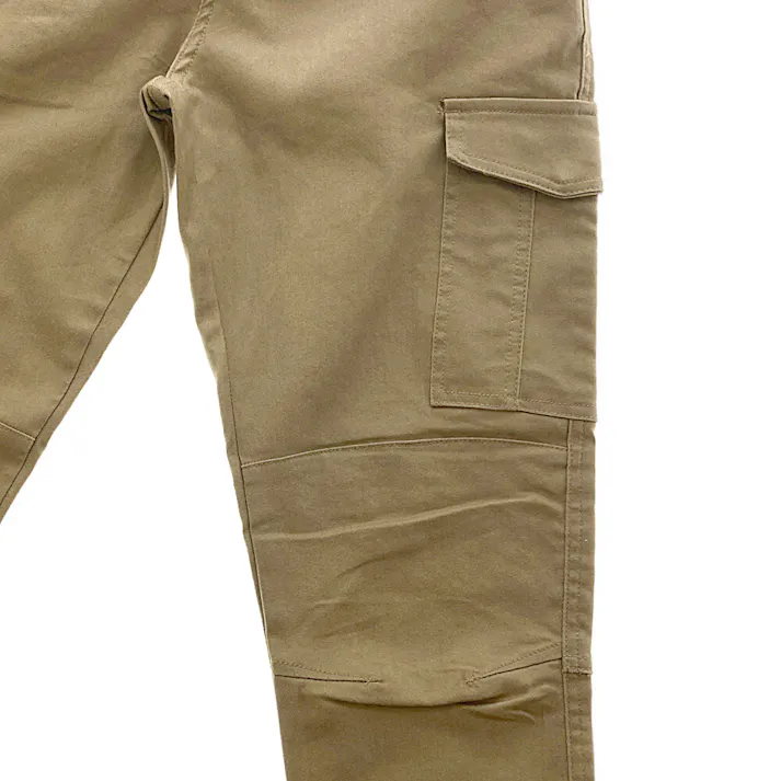 ストレッチカーゴパンツ ベージュ ウエスト79cm 22140