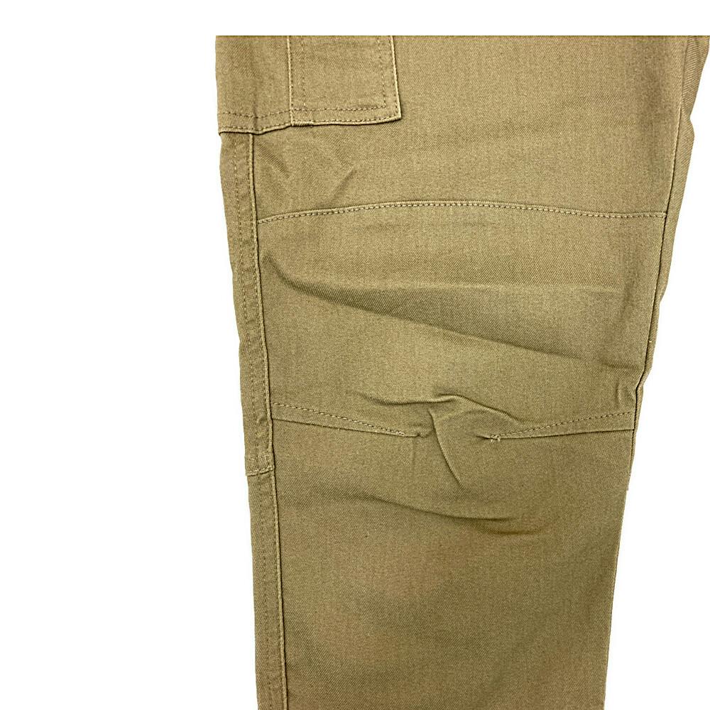 TULTEX ストレッチ カーゴパンツ ベージュ ウエスト85cm 22140
