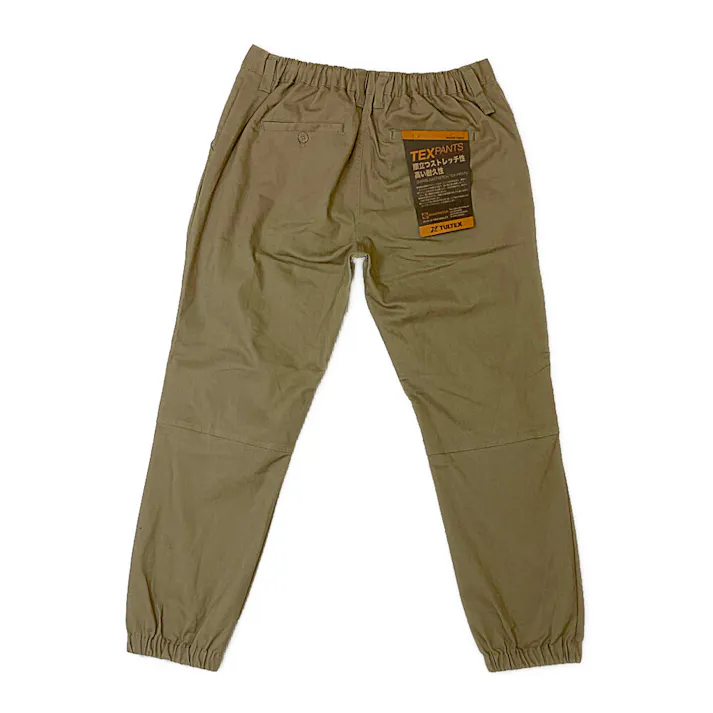 ストレッチジョガーパンツ ベージュ LL 22141