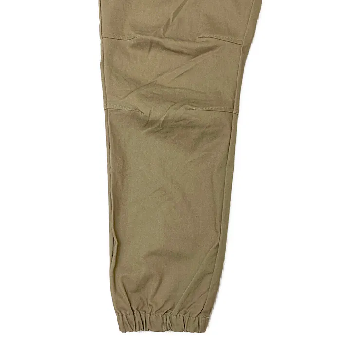 ストレッチジョガーパンツ ベージュ LL 22141