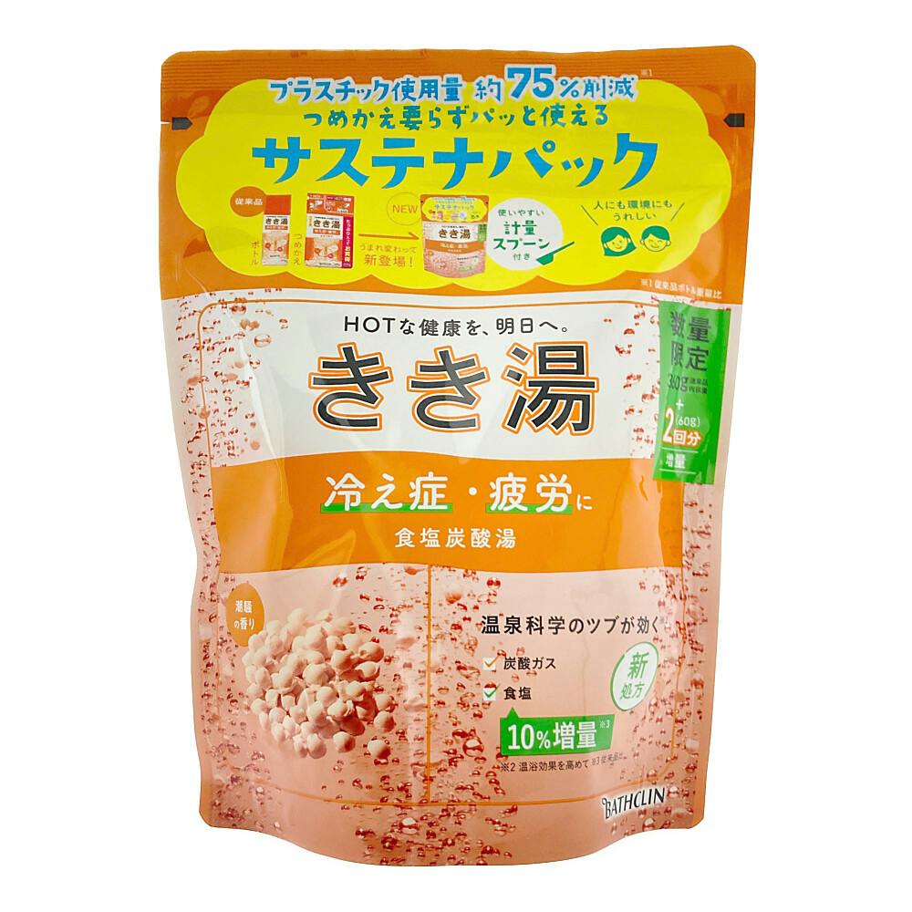 バスクリン きき湯 食塩炭酸湯 360g 薬用入浴剤 ※ポイント最大5倍対象