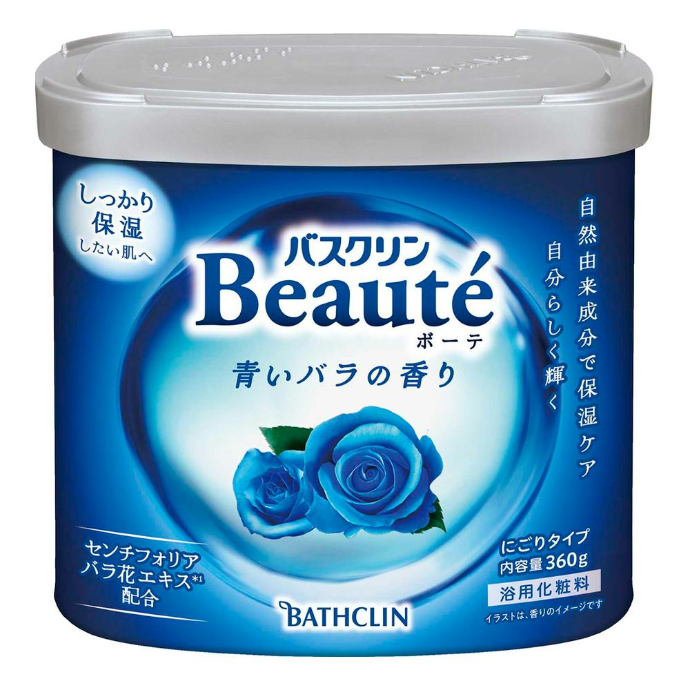 【単品15個セット】 バスクリン バスクリンボーテ 青いバラの香り 360G(代引不可)【送料無料】 バスクリン ボーテ 青いバラの香り 360g | 入浴剤 通販