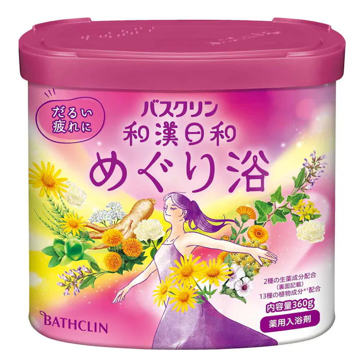 バスクリン 和漢日和めぐり浴 360g