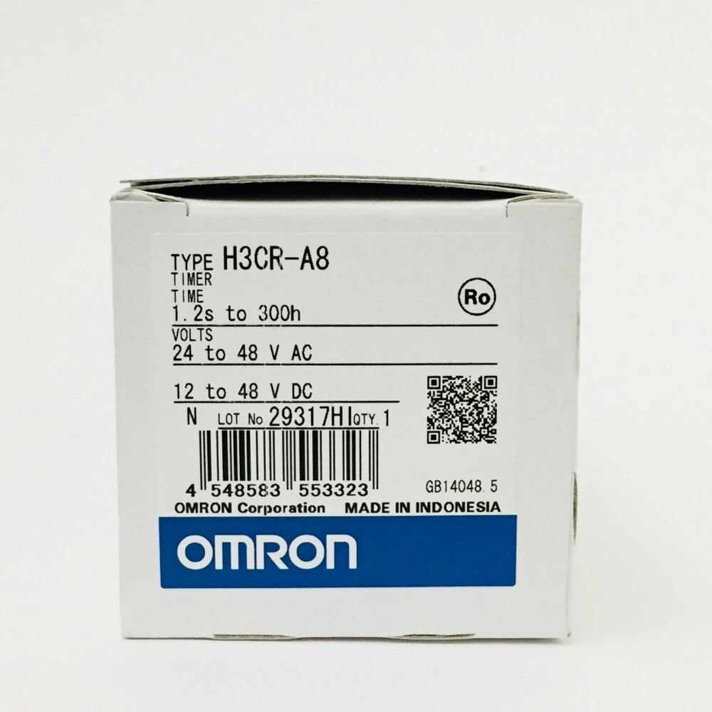 omron ソリッドステート・タイマ ツインタイマ 11Pソケット接続 フリッカオフスタート (正式製品型番：H3CR-F AC24-48 通販 
