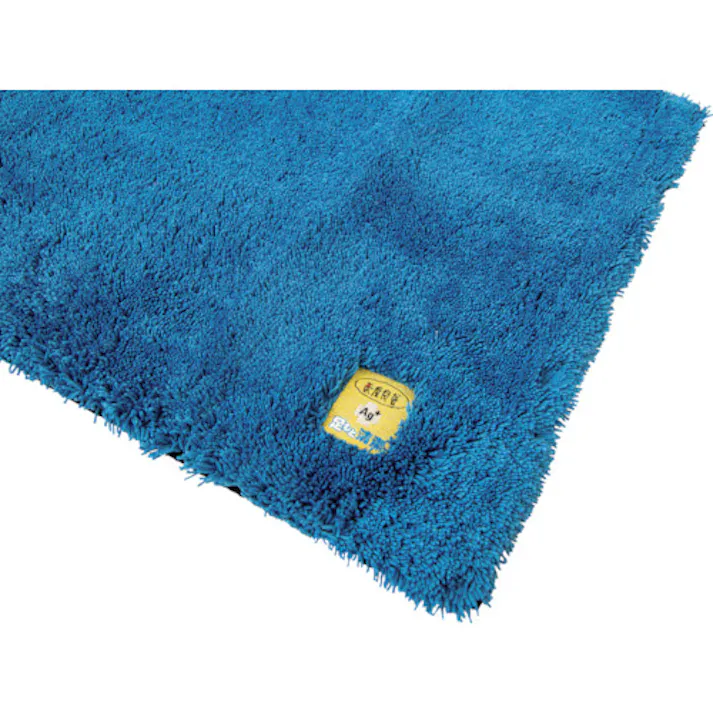 【CAINZ-DASH】オカ 業務用バスマット乾度良好Ag+ 50×80cm ブルー 66391【別送品】