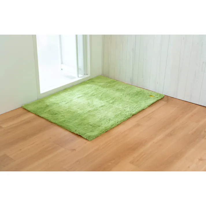 【CAINZ-DASH】オカ 業務用バスマット乾度良好Ag+ 90×120cm グリーン 66398【別送品】