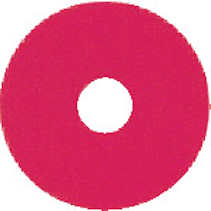 【CAINZ-DASH】スリーエム　ジャパンコマーシャルケア販売部 レッドバッファーパッド　赤　４５５Ｘ８２ｍｍ　（５枚入） RED 455X82【別送品】