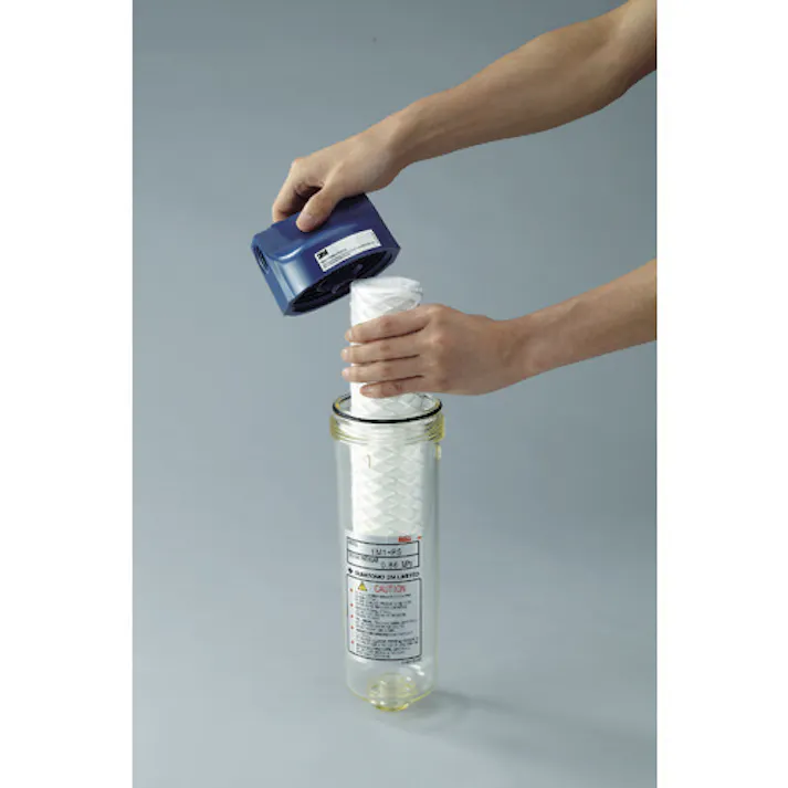 【CAINZ-DASH】スリーエム ジャパンフィルター製品事業部 水処理用糸巻きフィルターカートリッジ 100μm 10インチ D-PPPV【別送品】