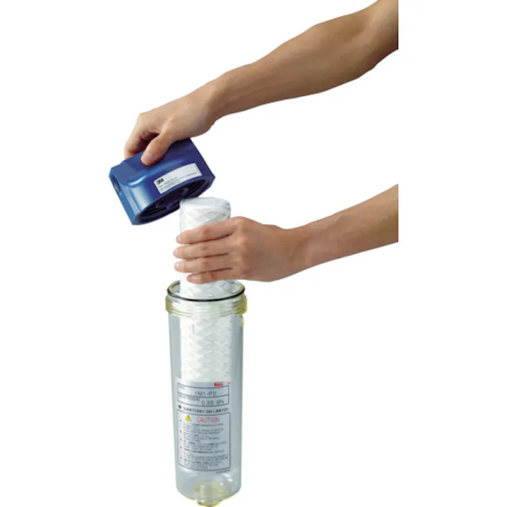 【CAINZ-DASH】スリーエム ジャパンフィルター製品事業部 水処理用糸巻きフィルターカートリッジ 3μm 20インチ D-PPPA-2-A【別送品】