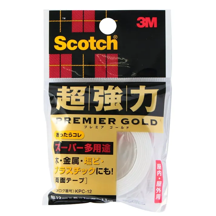 3M スコッチ 超強力両面テープ KPC-12
