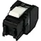 【CAINZ-DASH】コーニングインターナショナル RJ45モジュラージャック ツールレスタイプ Cat5e 黒 VOL-OCK5E-U-BK【別送品】