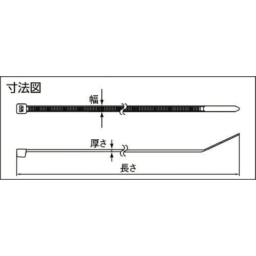 スリーエム ジャパン電力マーケット事業部 ナイロン結束バンド 屋内用 幅9.0X長さ780mm 10本入り NB-780MM ケーブルタイ(屋内用) スリーエム ジャパン電力マーケット事業部 ナイロン結束バンド 屋内用 幅9.0X長さ780mm 10本入り NB-780MM ケーブルタイ(屋内用)