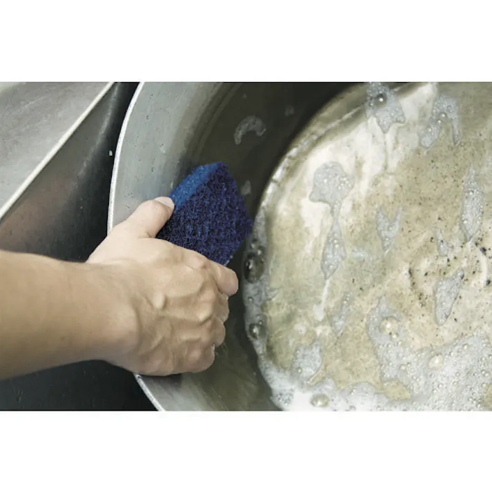 【CAINZ-DASH】スリーエム ジャパンコマーシャルケア販売部 スコッチ・ブライト がんこたわし 異物混入対策用 60X125mm GANKO BLU S【別送品】