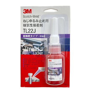 3M スコッチ ねじゆるみ止め用接着剤 汎用低強度 10ml TL22J