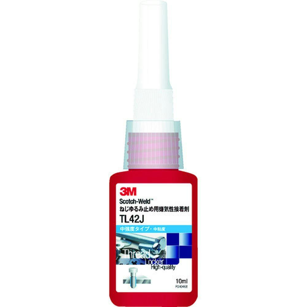 3M スコッチ ねじゆるみ止め用接着剤 中強度 10ml | ねじ・くぎ・針金