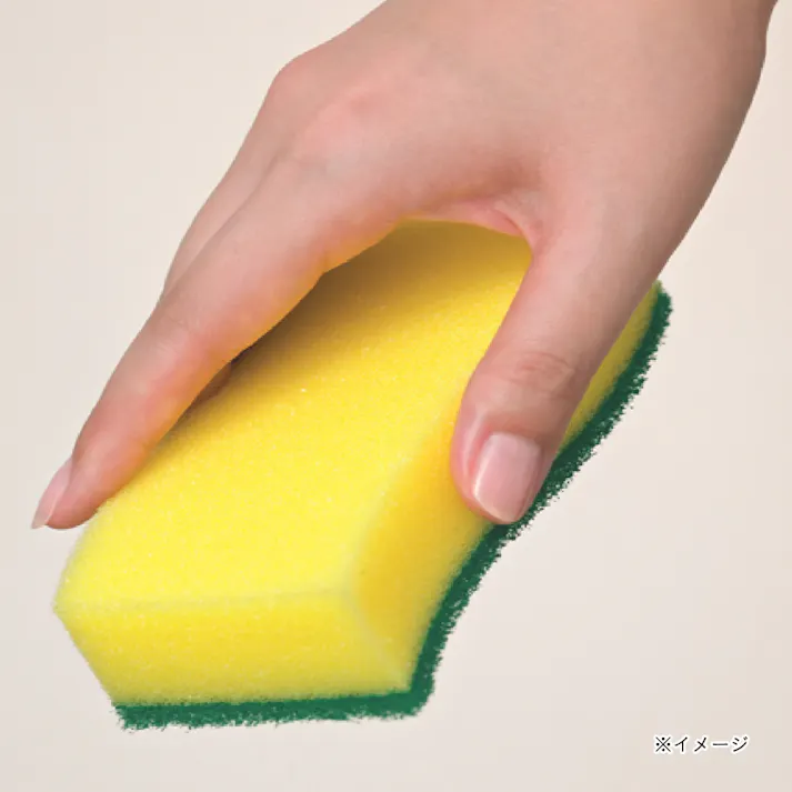 3M スコッチ・ブライト ハイブリッド貼り合わせスポンジ グリーン 2P