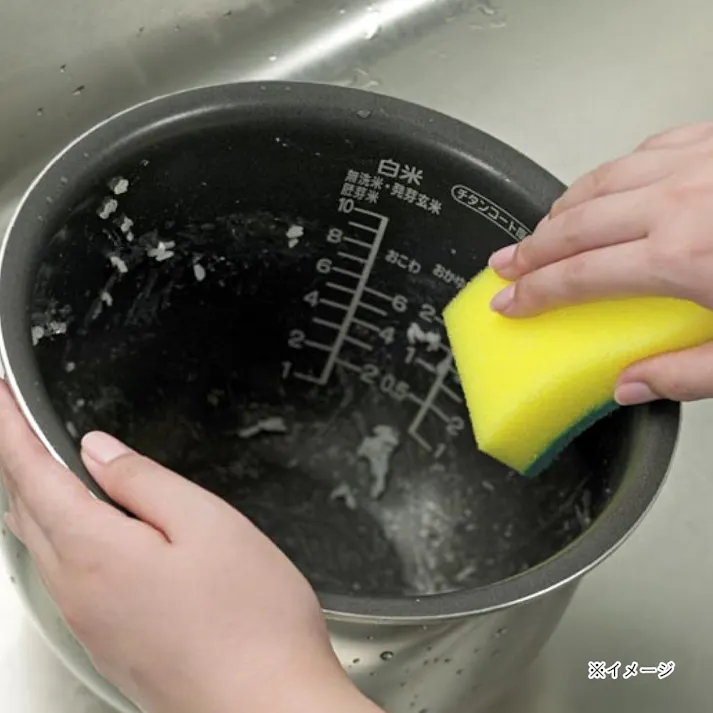 3M スコッチ・ブライト ハイブリッド貼り合わせスポンジ グリーン 2P