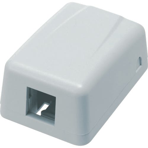 コーニングインターナショナル 1ポート露出型アウトレット VOL-SMB-1TJ モジュラージャック コーニングインターナショナル 1ポート露出型アウトレット VOL-SMB-1TJ モジュラージャック