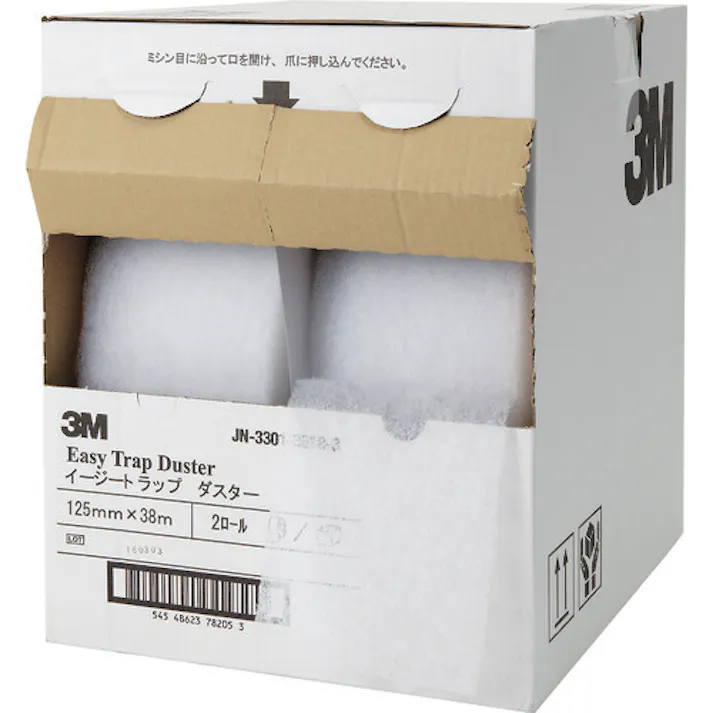 【CAINZ-DASH】スリーエム ジャパンコマーシャルケア販売部 3M イージートラップダスター 125mmX37.5m (2ロール入) E/TR 2RL【別送品】