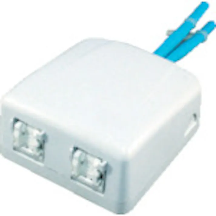 【CAINZ-DASH】コーニングインターナショナル Cat6 RJ45モジュラージャック露出型アウトレットセット 6ポート VOL-SMB-6TK6【別送品】