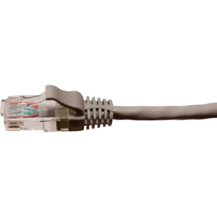 【CAINZ-DASH】コーニングインターナショナル Cat5e UTPパッチコード5m ライトグレー VOL-5EUPB-L5-GYL【別送品】