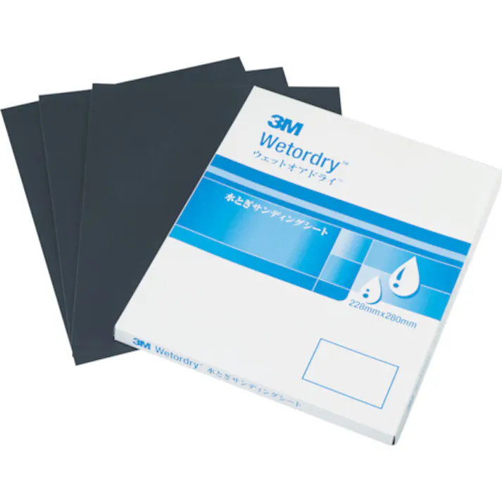 【CAINZ-DASH】スリーエム ジャパンオート・アフターマーケット製品事業部 水とぎサンディングシート 228X280mm #1200 M/SHT 1200 401Q【別送品】