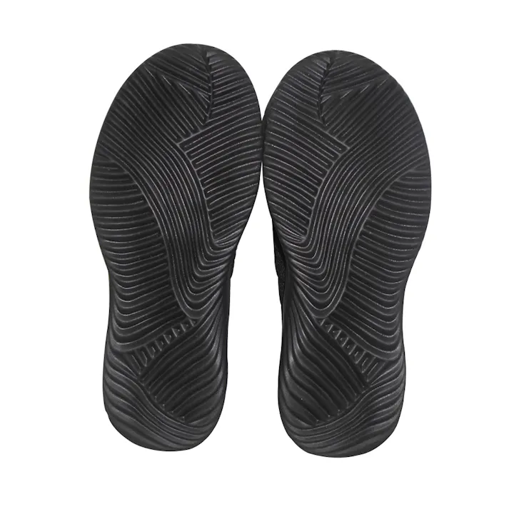 婦人ストレッチャブルシューズ ブラック 23cm