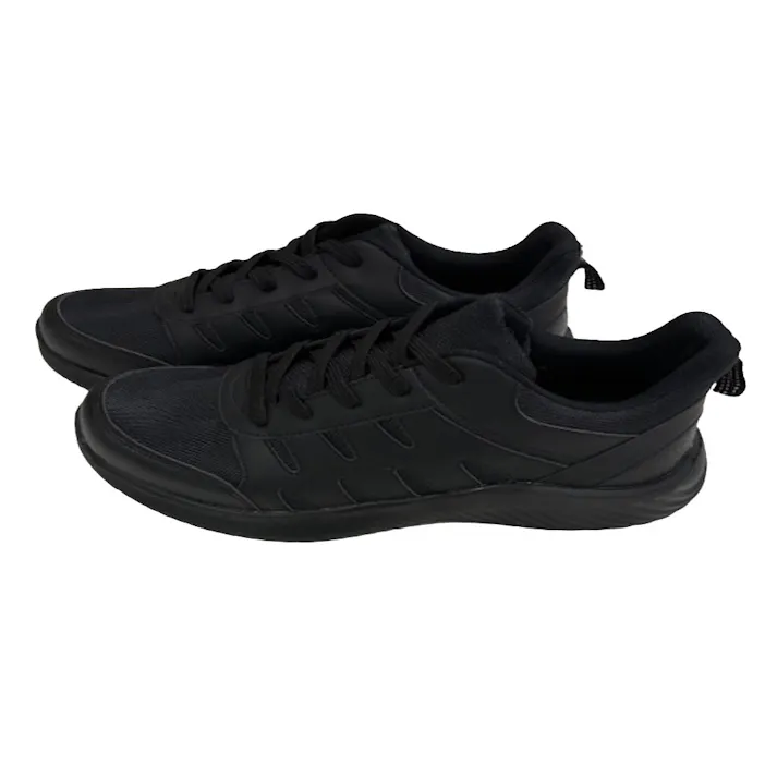 靴べらが要らないタウントレッキングシューズ ブラック BK3L 27~28cm