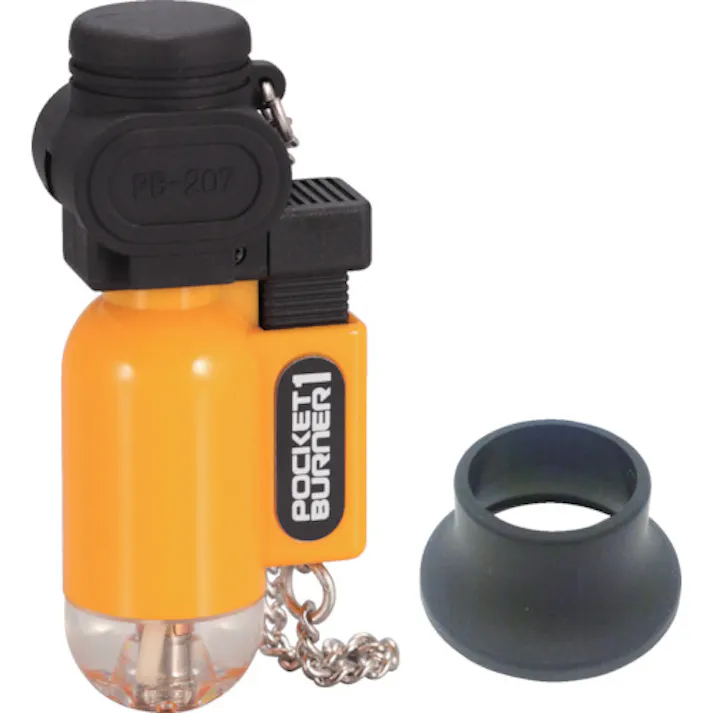 【CAINZ-DASH】フカシロ ポケットバーナー1 クリアイエロー PB1-S-CY【別送品】