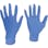 【CAINZ-DASH】ミドリ安全 ニトリル使い捨て手袋　厚手　粉なし　青　ＳＳ（１００枚入） VERTE-701H-SS【別送品】