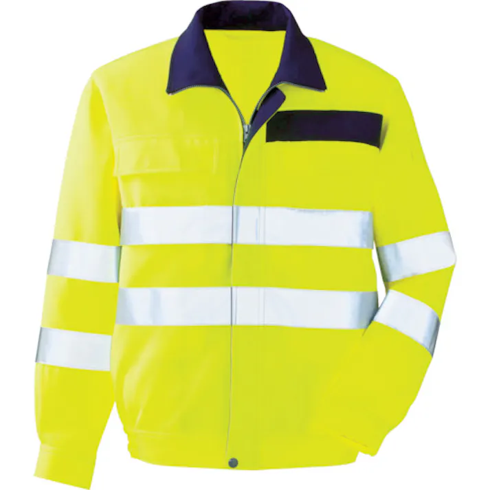 【CAINZ-DASH】ミドリ安全 高視認 ブルゾン イエロー 3L VE 324-UE-3L【別送品】