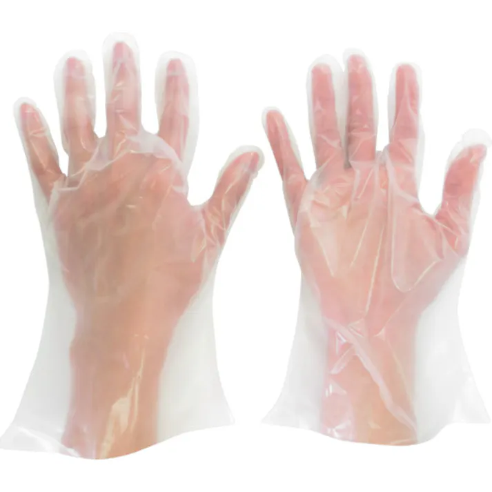 【CAINZ-DASH】ミドリ安全 ポリエチレン使い捨て手袋 外エンボス L (200枚入) VERTE-565N-L【別送品】