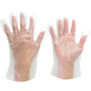 【CAINZ-DASH】ミドリ安全 ポリエチレンディスポ手袋 ベルテ571 200枚入 S VERTE-571-S【別送品】