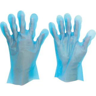 【CAINZ-DASH】ミドリ安全 ポリエチレンディスポ手袋 ベルテ572 200枚入 S VERTE-572-S【別送品】