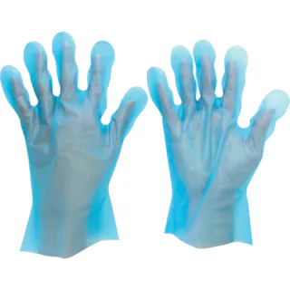 【CAINZ-DASH】ミドリ安全 ポリエチレンディスポ手袋 ベルテ572 200枚入 L VERTE-572-L【別送品】