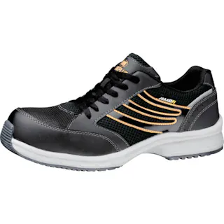 【CAINZ-DASH】ミドリ安全 耐滑・先芯入りスニーカー SLS-701静電ブラック 26cm ※順次、品番:「SLS⇒LSS」に変更予定 SLS-701S-BK-26.0【別送品】
