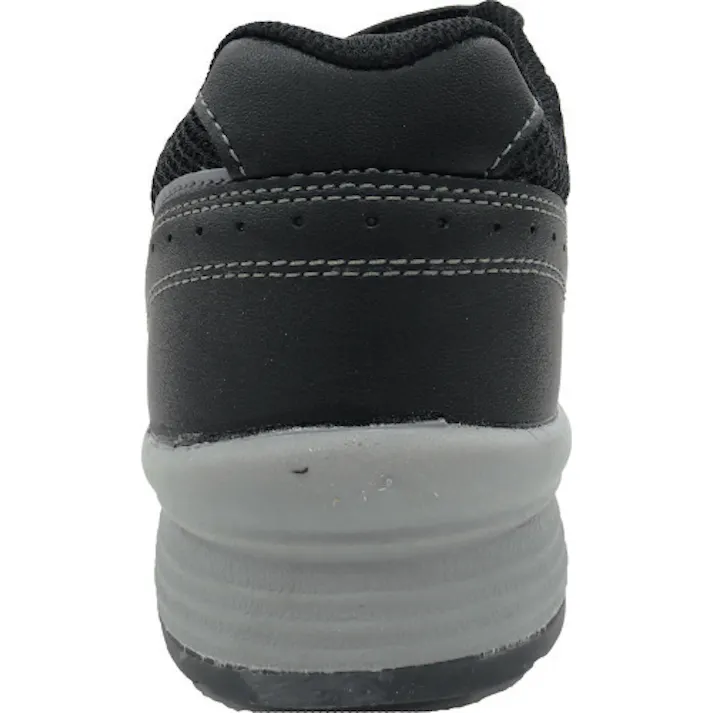 【CAINZ-DASH】ミドリ安全 耐滑・先芯入りスニーカー SLS-705静電ブラック 24.5cm ※順次、品番:「SLS⇒LSS」に変更予定 SLS-705S-BK-24.5【別送品】