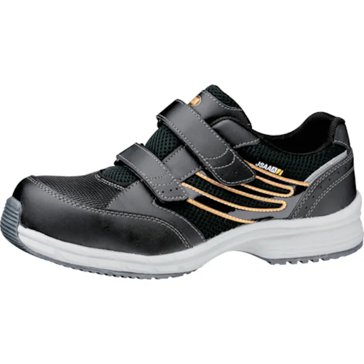 【CAINZ-DASH】ミドリ安全 耐滑・先芯入りスニーカー SLS-705静電ブラック 27cm ※順次、品番:「SLS⇒LSS」に変更予定 SLS-705S-BK-27.0【別送品】