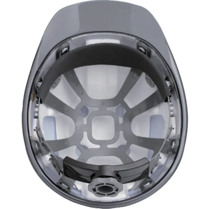 【CAINZ-DASH】ミドリ安全 アルファライナーヘルメット SC-11PCLVDR アルファ ブラック/スモーク SC-11PCLVDR-ALPHA-BK/S【別送品】