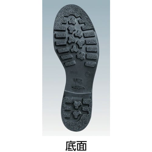 CAINZ-DASH】ミドリ安全 ゴム底安全靴 半長靴 Ｖ２４００Ｎ ２３