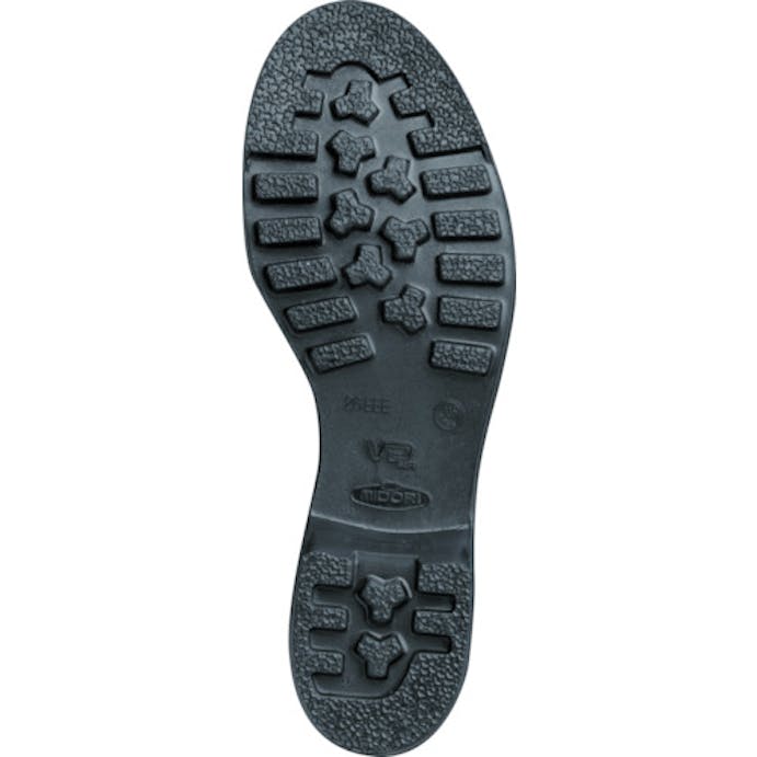【CAINZ-DASH】ミドリ安全 ゴム底安全靴　半長靴　Ｖ２４００Ｎ　２５．５ＣＭ V2400N-25.5【別送品】
