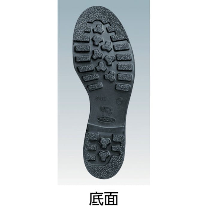 【CAINZ-DASH】ミドリ安全 ゴム底安全靴　半長靴　Ｖ２４００Ｎ　２６．０ＣＭ V2400N-26.0【別送品】