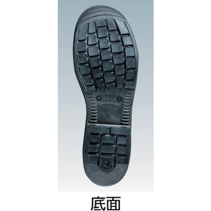 【CAINZ-DASH】ミドリ安全 高機能防水活動靴　ＲＴ８３３Ｆ防水　Ｐ－４ＣＡＰ静電　２４．０ｃｍ RT833F-B-P4CAP-S 24.0【別送品】