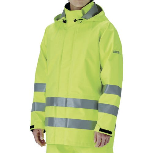 CAINZ-DASH】ミドリ安全 雨衣 レインベルデN 高視認仕様 上衣