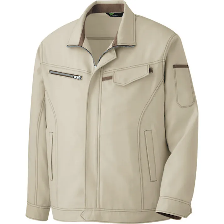 【CAINZ-DASH】ミドリ安全 ベルデクセル 交織ストレッチジャンパー VE520上 L VE520UE-L【別送品】