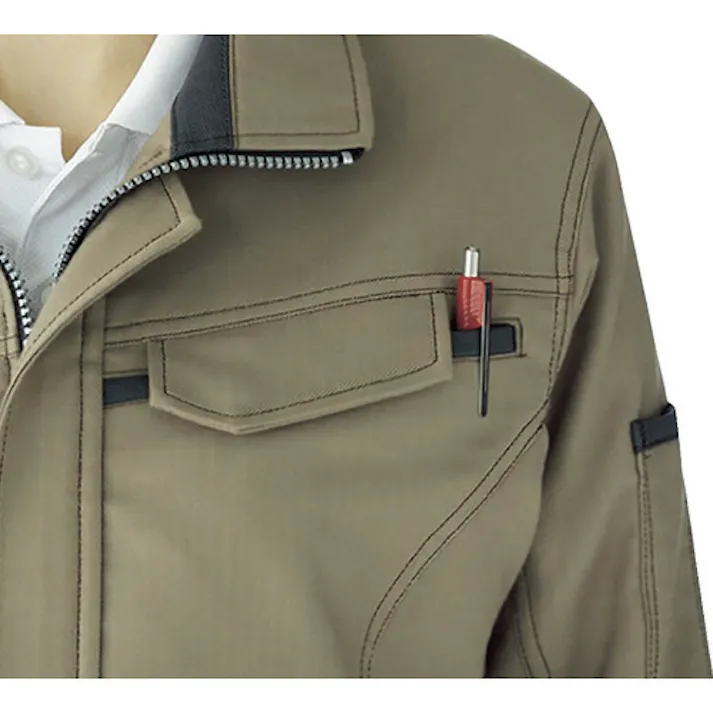 【CAINZ-DASH】ミドリ安全 ベルデクセル 交織ストレッチ 女子ジャンパー VEL529上 11 VEL529UE-11【別送品】